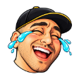 Happy tears emote: Towards Night laughing and crying