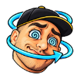 Spin 360 emote: Towards Night mid-spin